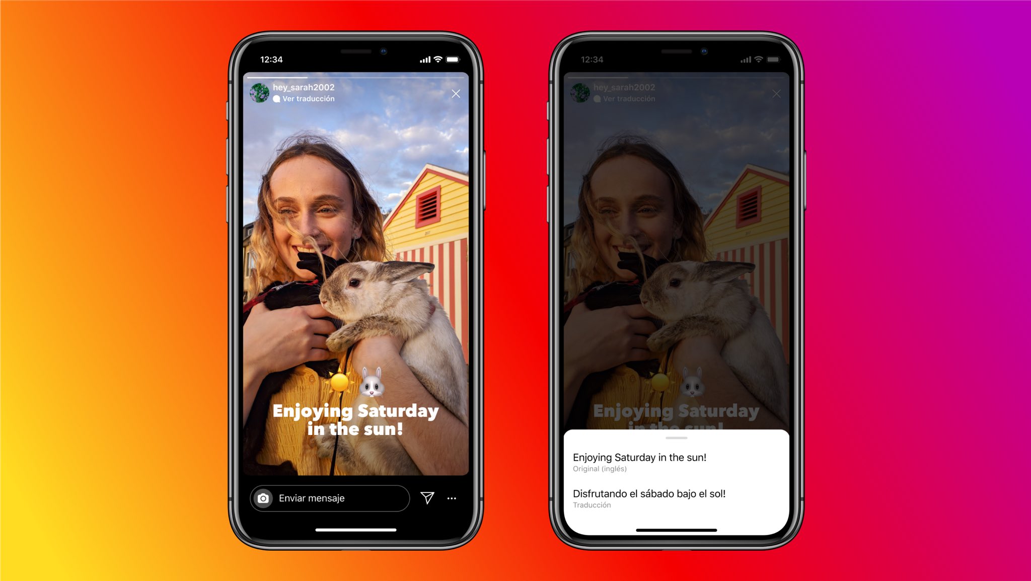 Instagram ha introdotto la traduzione automatica del testo nelle storie