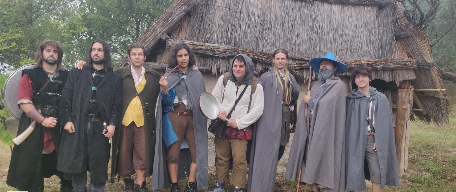 L’hobbit d’Abruzzo ha ricreato il viaggio della Compagnia dell’anello in Italia